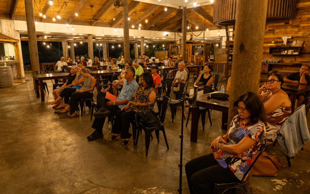 Photos from the Waikapu Community Association Candidate Forum 2026